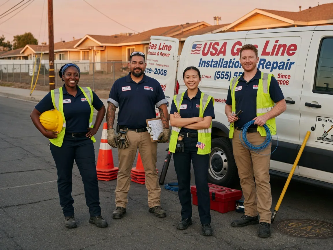 Gas Line Installation company in Marion, IA
